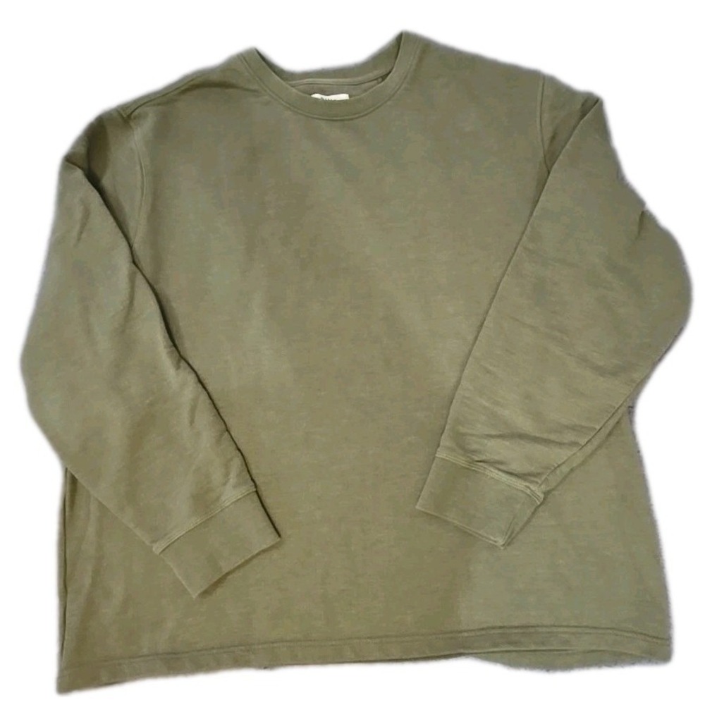 Orvis Pullover Men's XXL Green Active Fit Sweatshirt 2XL Fisherman Sweater